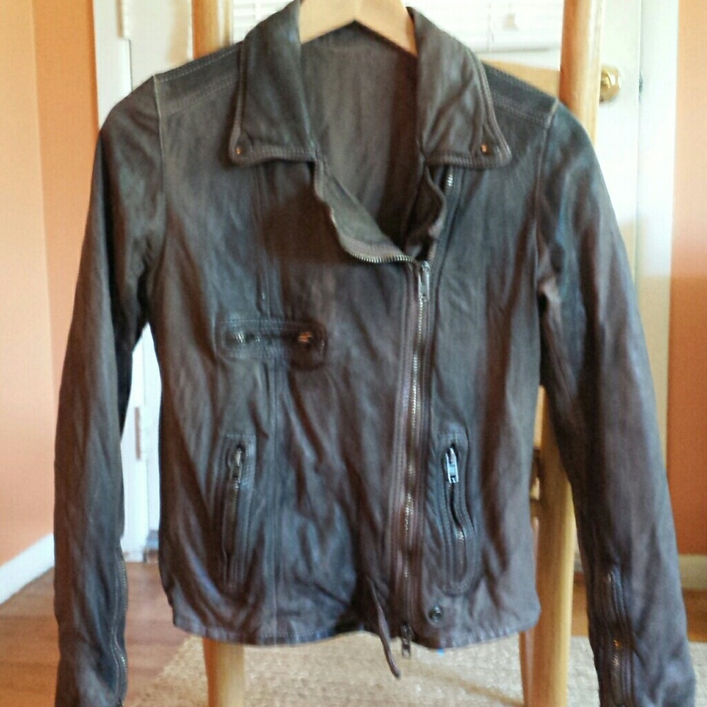 S.W.O.R.D. Leather Jacket Sz M