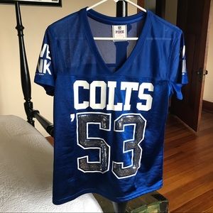 pink colts jersey