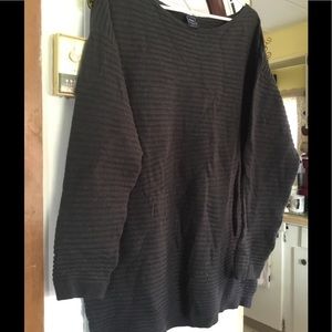 GAP ribbed tunic sweater
