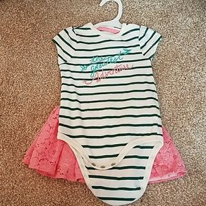 Bodysuit and Skirt Set