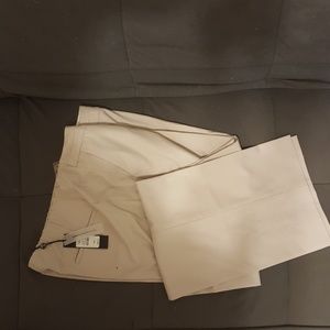 Taupe soft waist pant