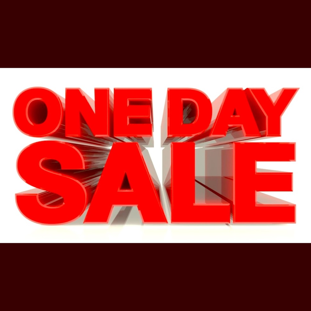 Today only!!! flash sale