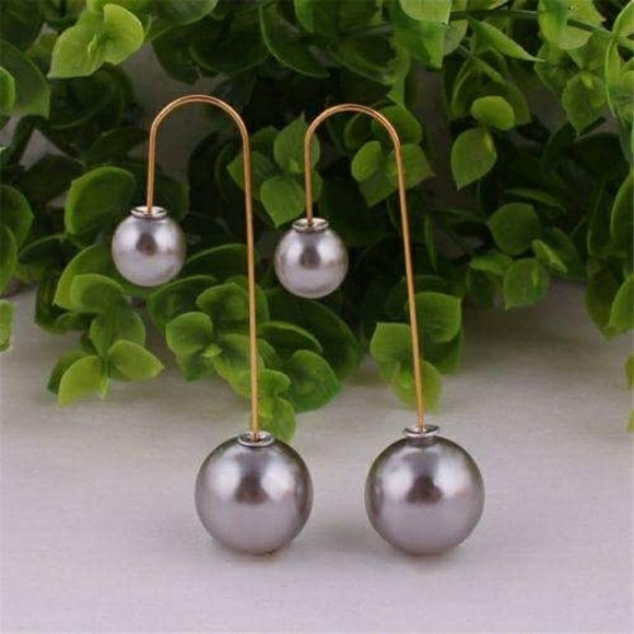 Pearls Girls Lady Earring Fashion Elegant Women - Picture 2 of 2