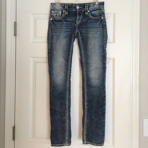 Rock Revival Janelle Straight Jean 26R