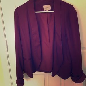 Super comfortable blazer for fall!