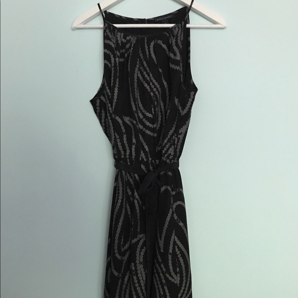 Never Worn Banana Republic Dark Paisley Silk Dress