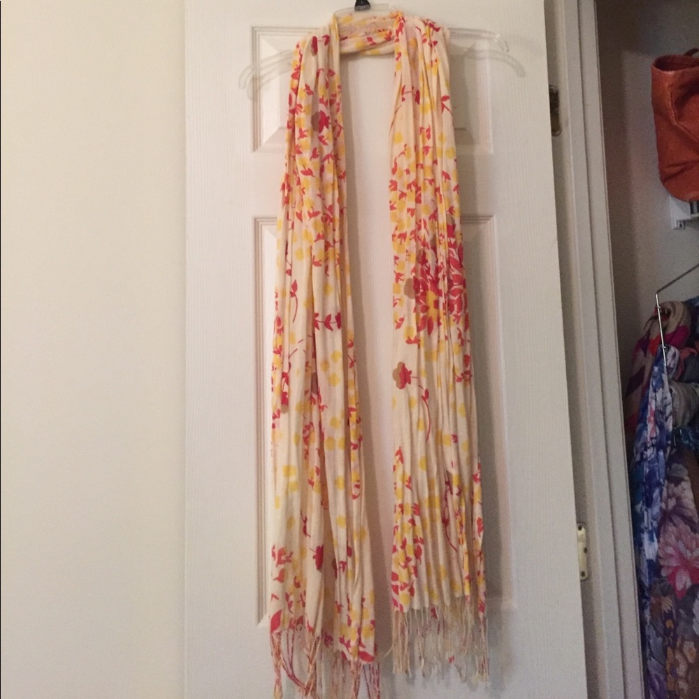 Yellow scarf/ wrap
