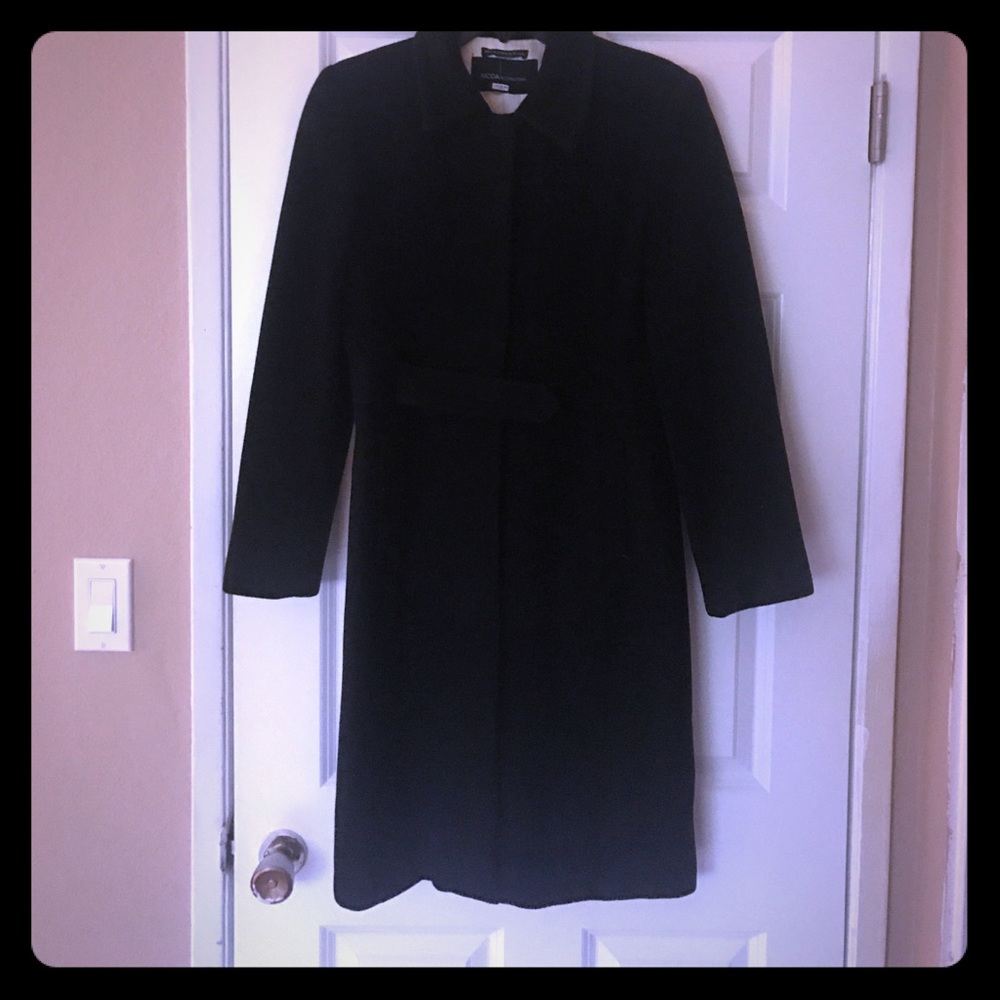 Wool dress coat