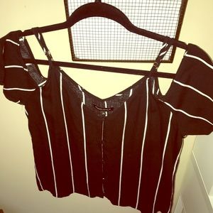 KENDALL & KYLIE- striped top