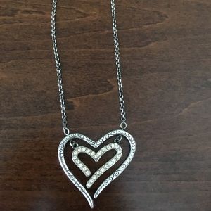 Brighton heart necklace