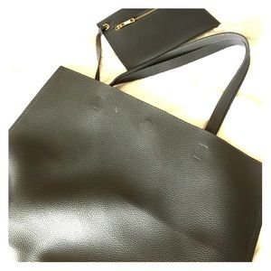 Grey purse (tote)