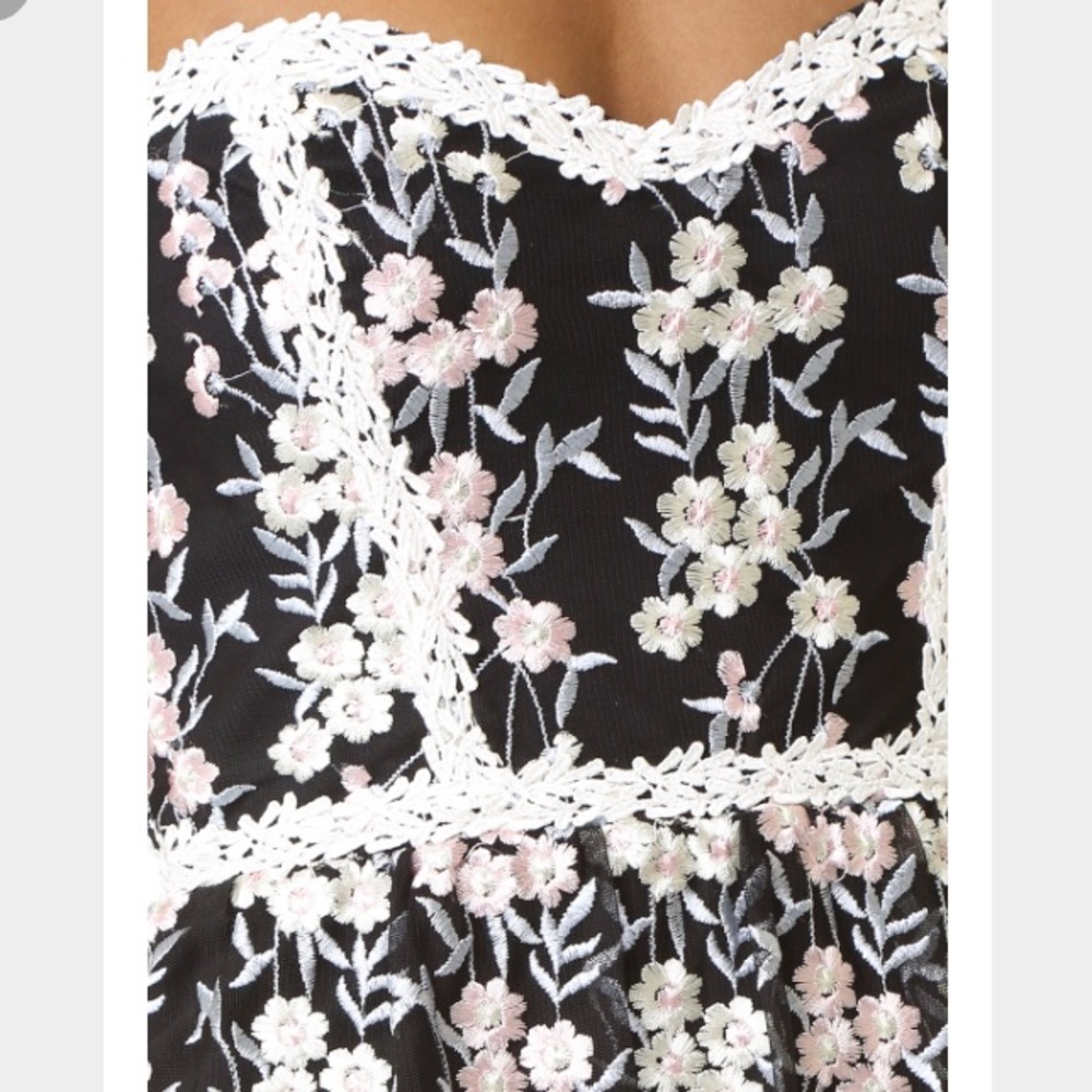 NWT Parker Black Sonny Floral Dress - Picture 3 of 8