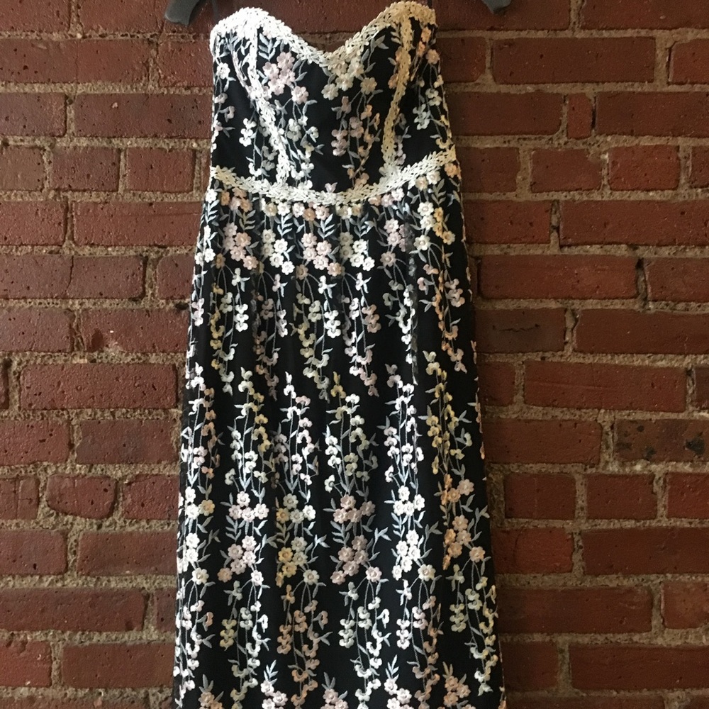 NWT Parker Black Sonny Floral Dress - Picture 4 of 8