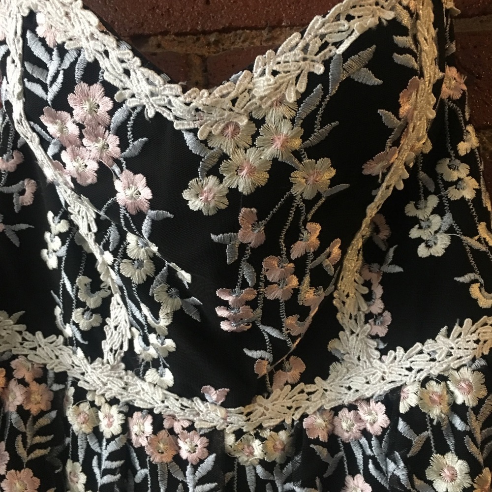 NWT Parker Black Sonny Floral Dress - Picture 6 of 8