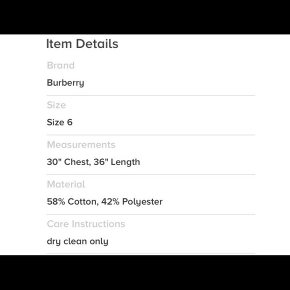 Gorgeous like new Burberry dress ๐ - Picture 3 of 8