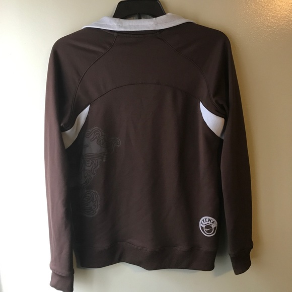 Nike Brown Zip sweater - Picture 3 of 7