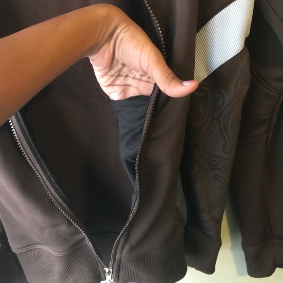 Nike Brown Zip sweater - Picture 5 of 7