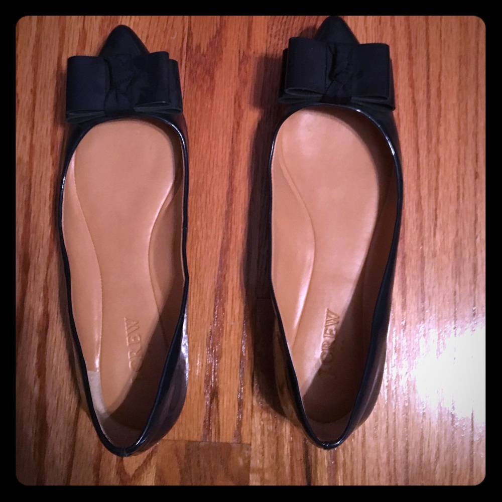 Jcrew factory Emery flats (navy)
