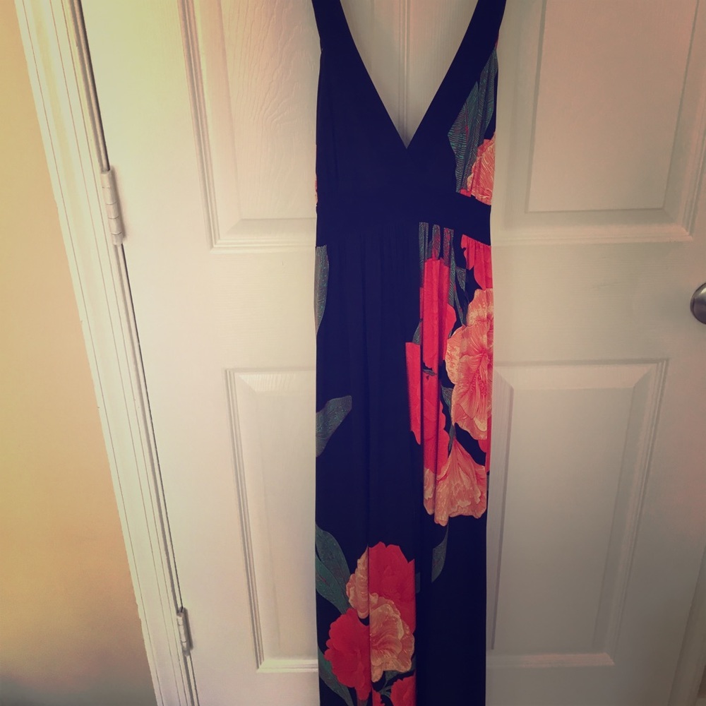Floral maxi dress - SUPER comfortable