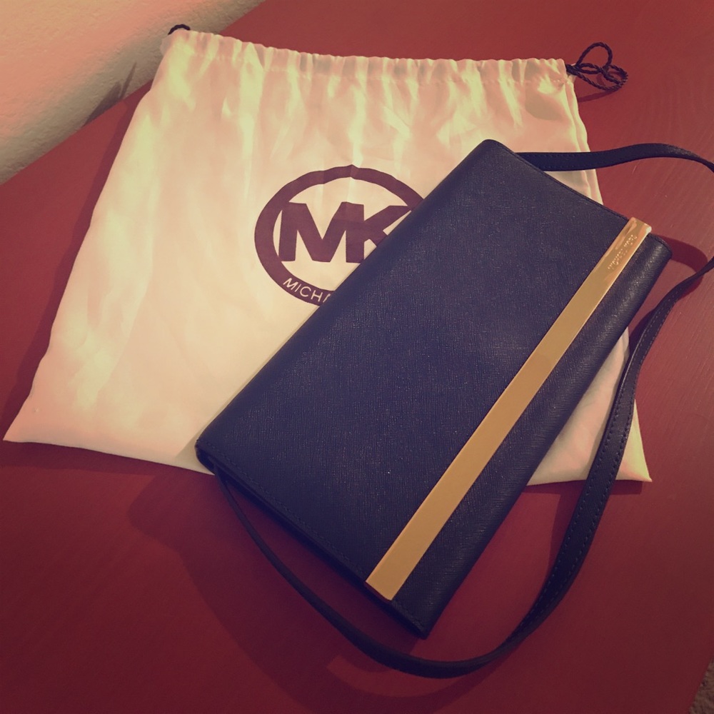 Michael Kors Tilda Saffiano Clutch