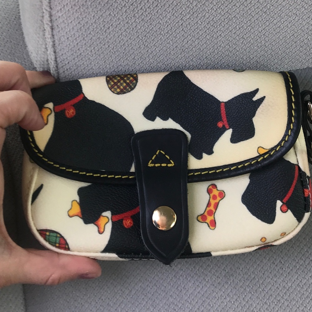 Dooney and bourke Scottie dog wallet