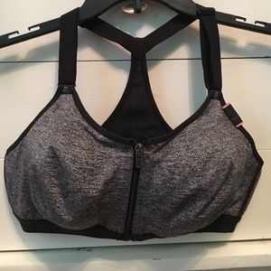 Sexy padded Victoria's Secret grey sports bra