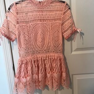 Alexis eyelet top