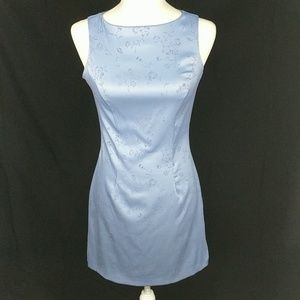 Pale blue dress