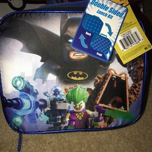 NWT Batman lunchbox. 2 sided. Insulated.