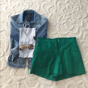 Brand new j crew ruffle shorts