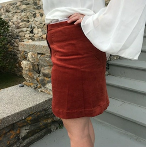 Corduroy Mini Skirt - Picture 4 of 5
