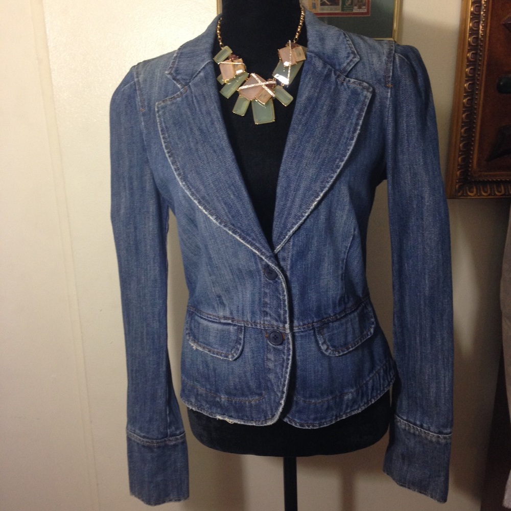 Juicy Couture Denim Blazer