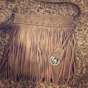 Michael Kors fringe crossbody