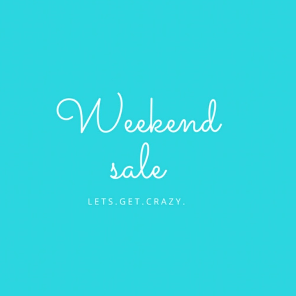 👉WEEKEND SALE👈
