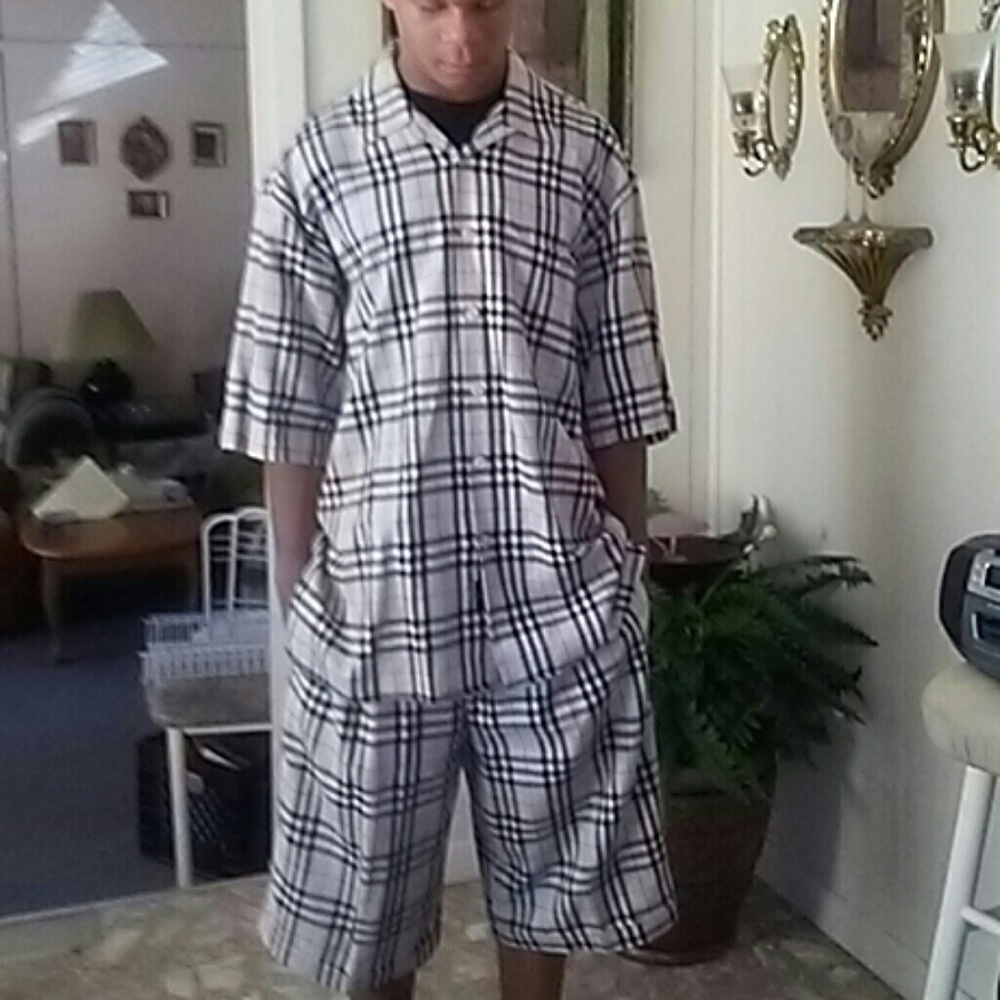 SIZE XL/36 TRUST MEN CASUAL SHORT SET