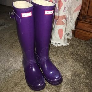 Hunter original tall rain boot