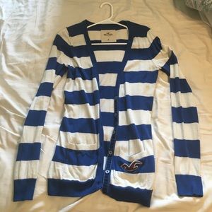 Hollister cardigan.