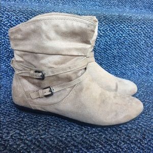 FINAL PRICE Faux Suede Booties