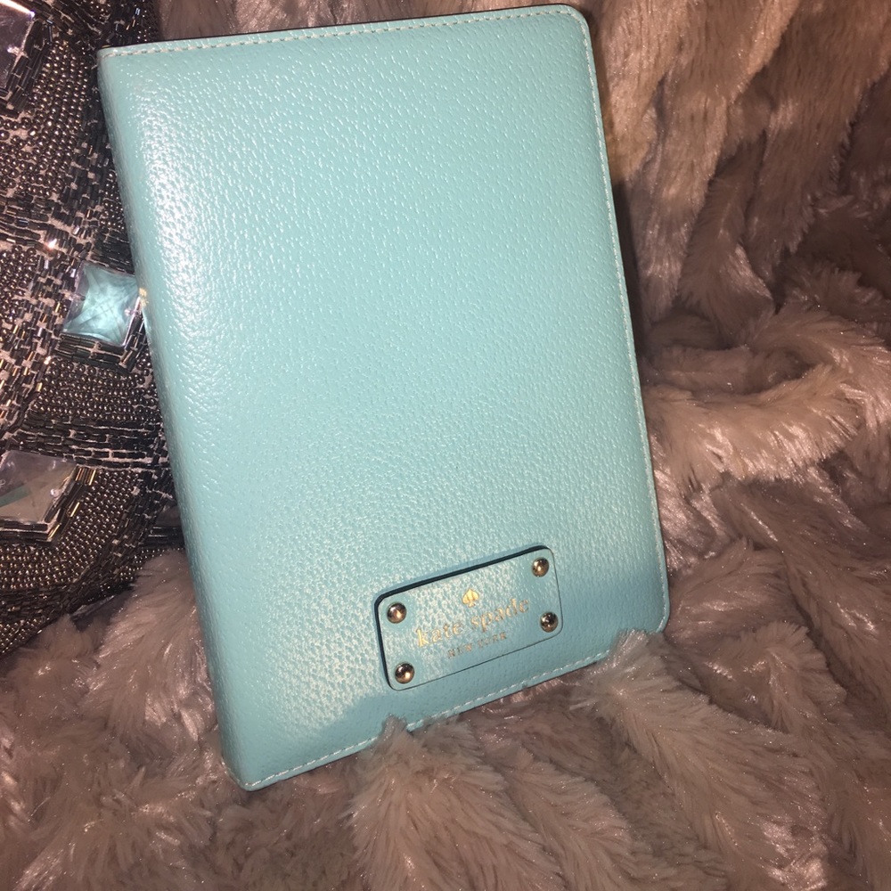 Kate Spade ♠️ Tiffany blue iPad mini case