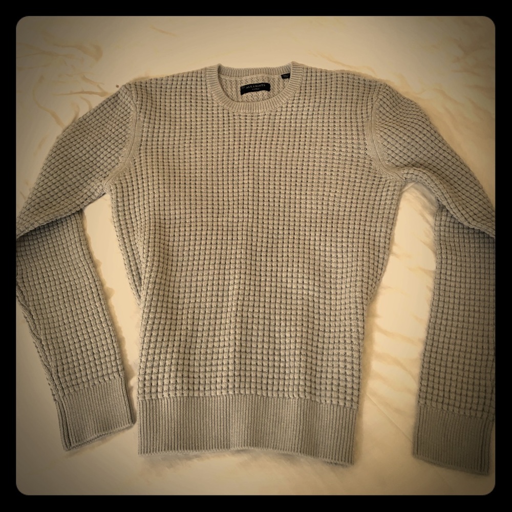 ALLSAINTS XL chunky knit sweater