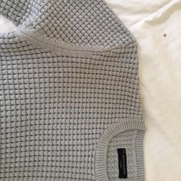 ALLSAINTS XL chunky knit sweater - Picture 3 of 5