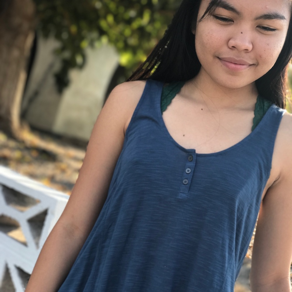 Blue Tank Top