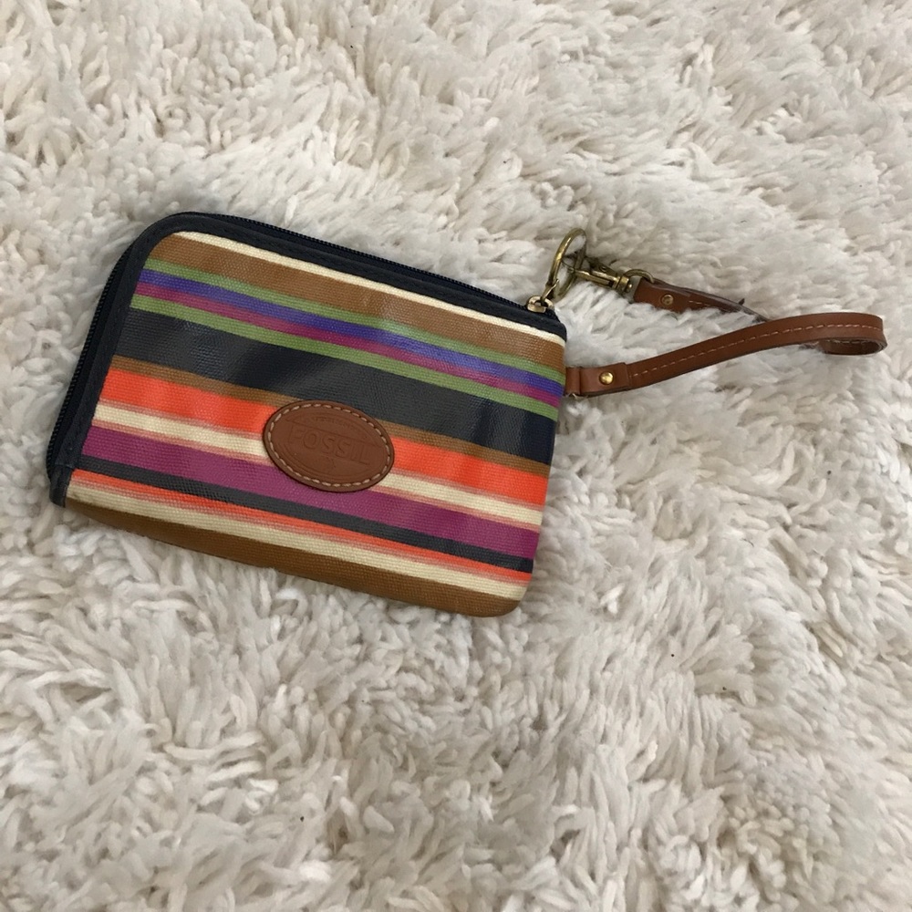 Cute Fossil Wristlet