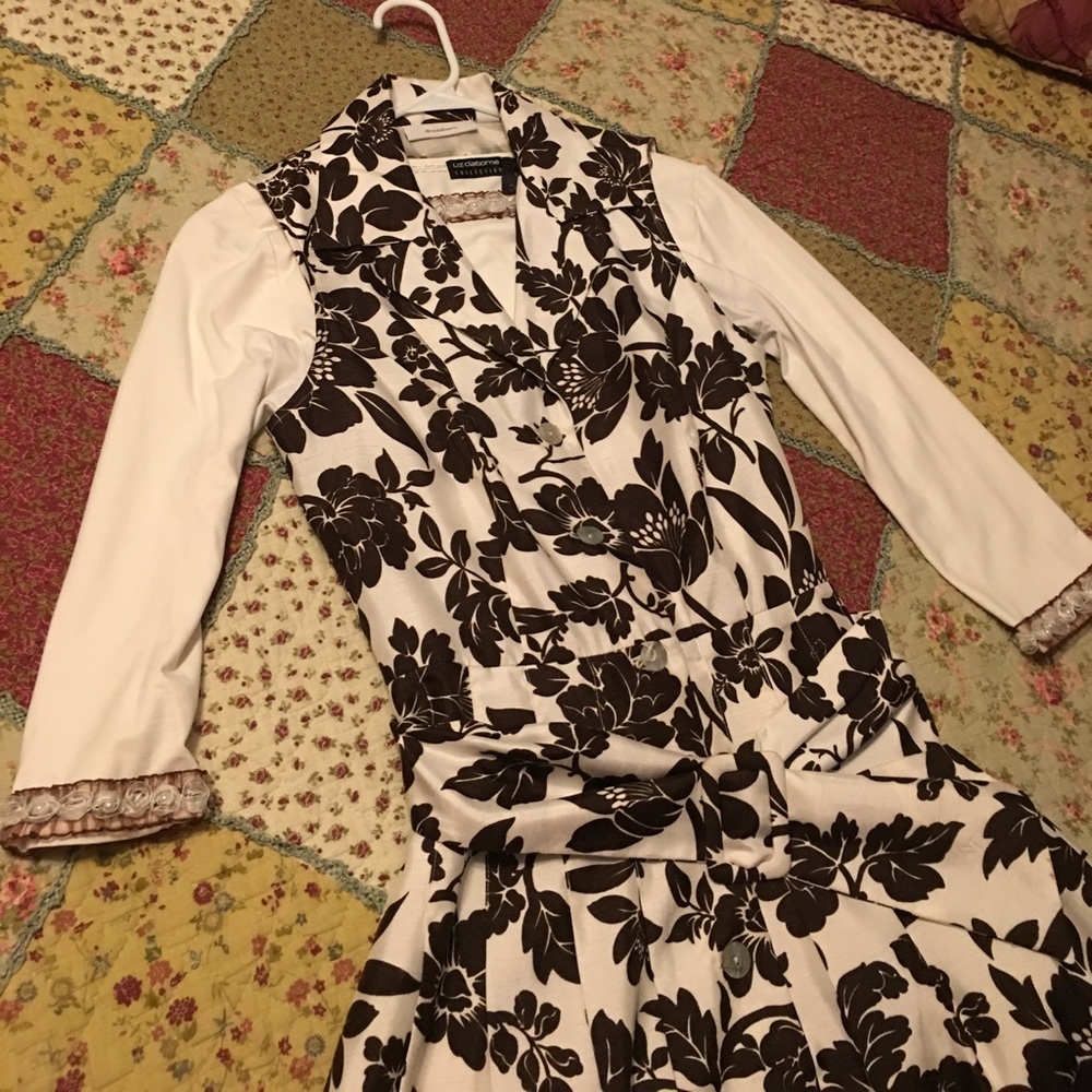Dress & top set Size 4 Small Dress Barn