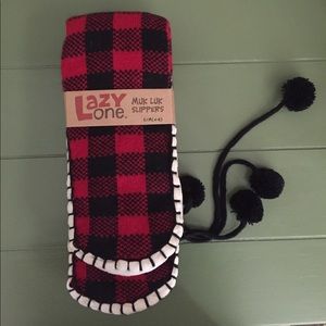 Muk Luk Women's Slipper Socks with Tassels