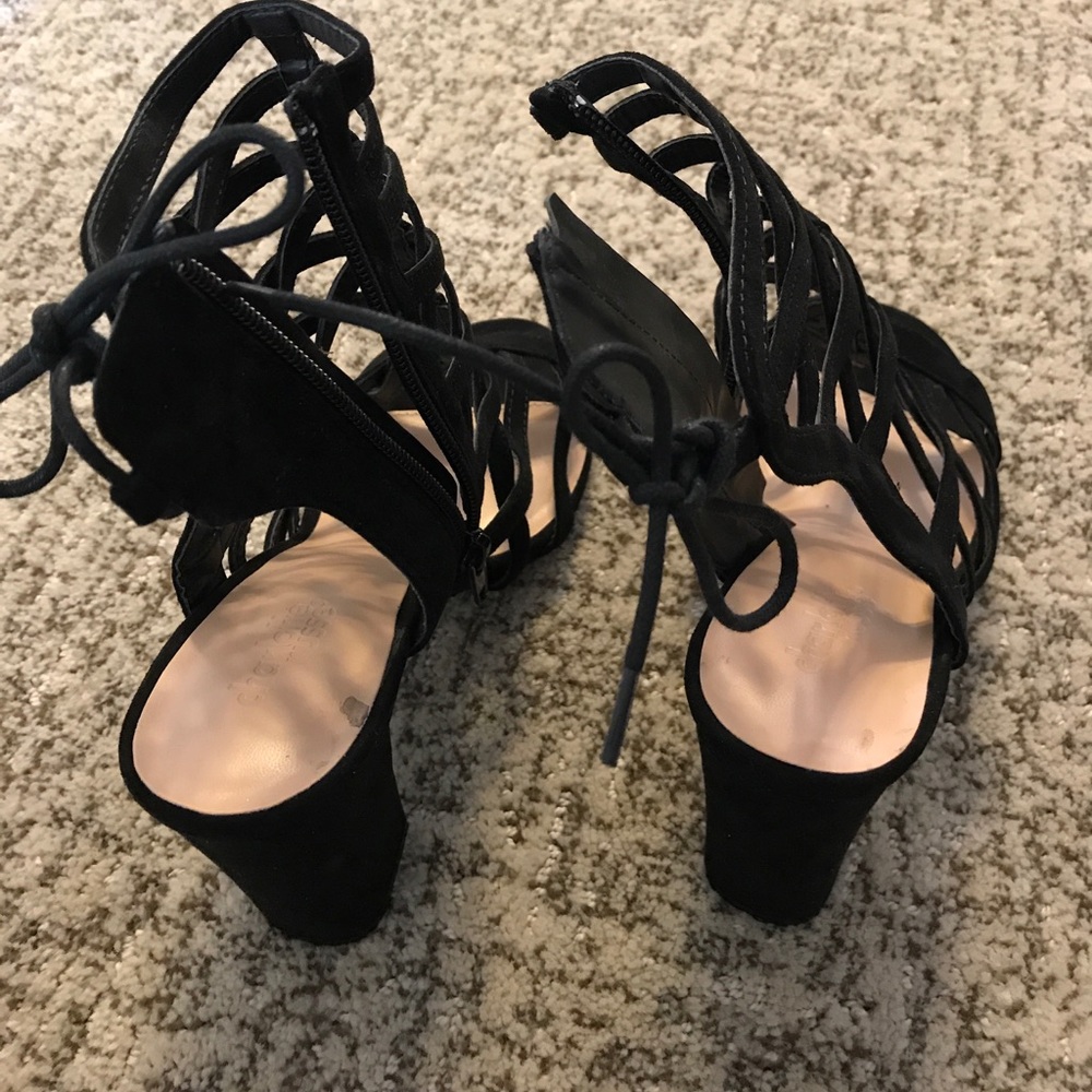 Black heels