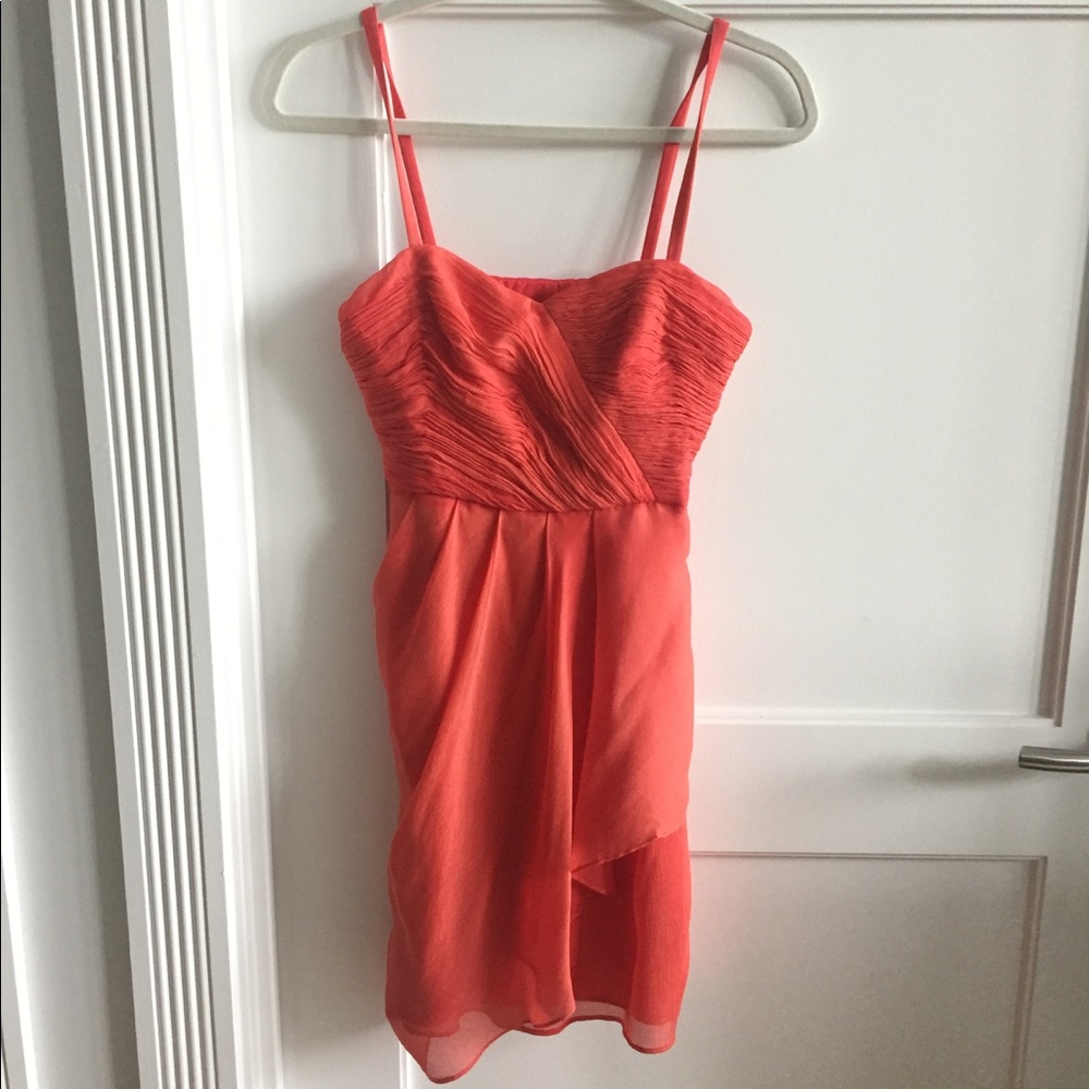 Jcrew coral dress- Never worn with tags