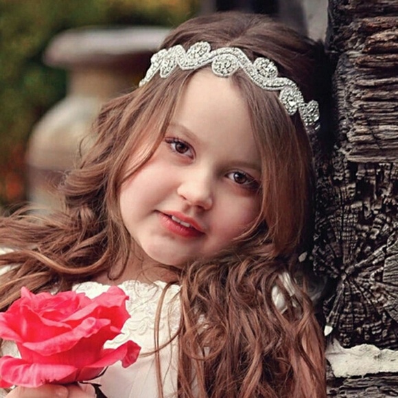 🎅⚠PRICE DROP⚠ NEW Rhinestone Ribbon Headband - Picture 3 of 3