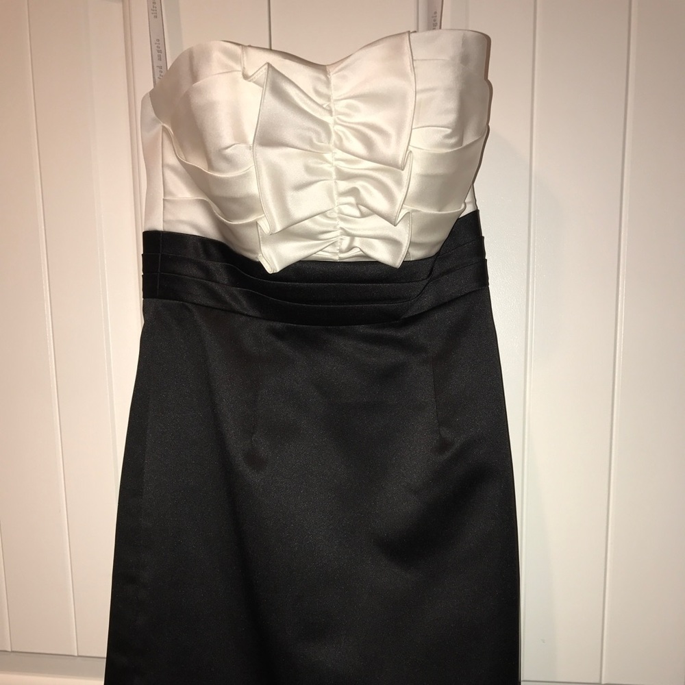 Black and white dress