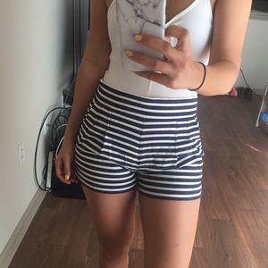 J Crew Striped Shorts